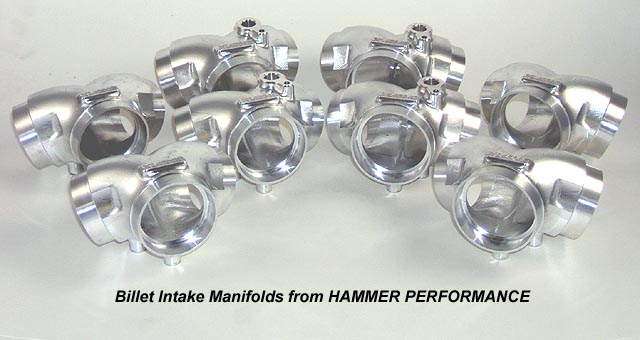 Billet Intake Manifolds for Harley Davidson XL Sportster or Buell