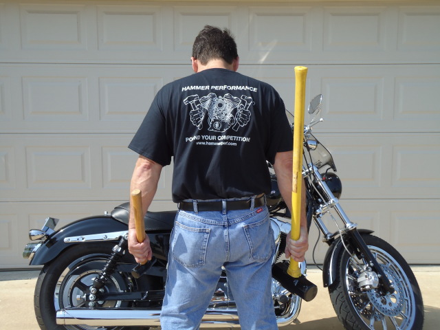 Scott Evans and his 2004 Sportster