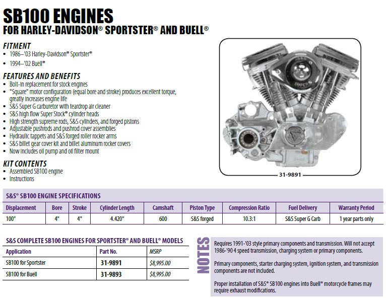 s&s sportster motor