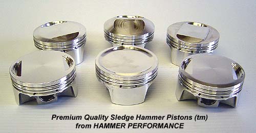 High Performance Sledge Hammer Pistons for Harley Davidson XL Sportster and Buell Models