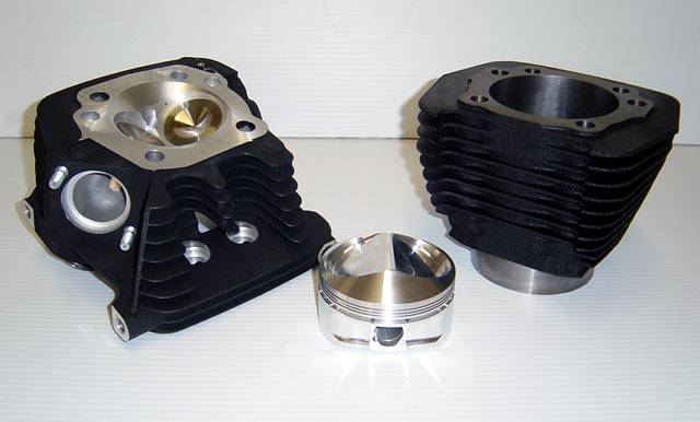 CNC Ported Buell Blast Cylinder Head and 600cc Kit